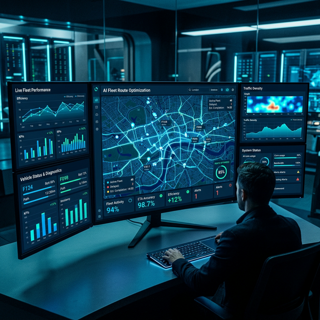 Cómo la IA está optimizando la gestión de flotas en 2026